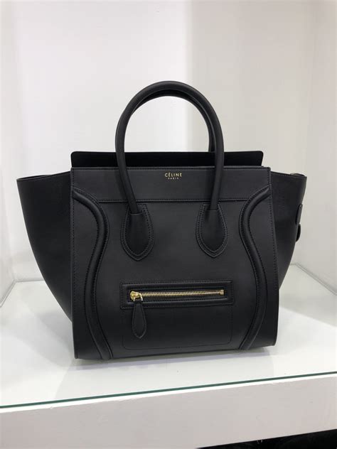 celine luggage bag medium price|Celine shoulder luggage tote price.